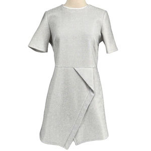 Topshop Silver Sparkle Dress